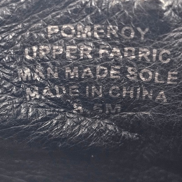 Jeffrey Campbell Pomeroy Black Velvet Platform Brogue Heel Boots 8.5 Y2K Goth - Picture 10 of 10